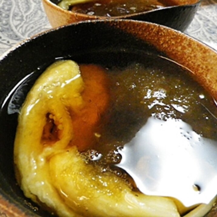焼き茄子の冷やしとろろ昆布汁 レシピ 作り方 By Leopoo 楽天レシピ